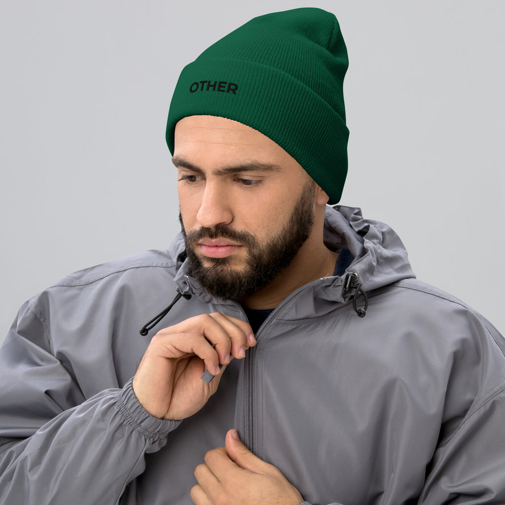 My OTHER Cuffed Beanie - Embroidered Streetwear Essential