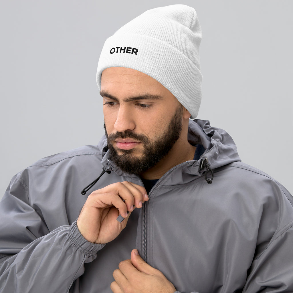 My OTHER Cuffed Beanie - Embroidered Streetwear Essential