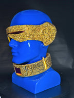 Full Cyclops cosplay loot bundle featuring an X-Men '97 rhinestone visor
