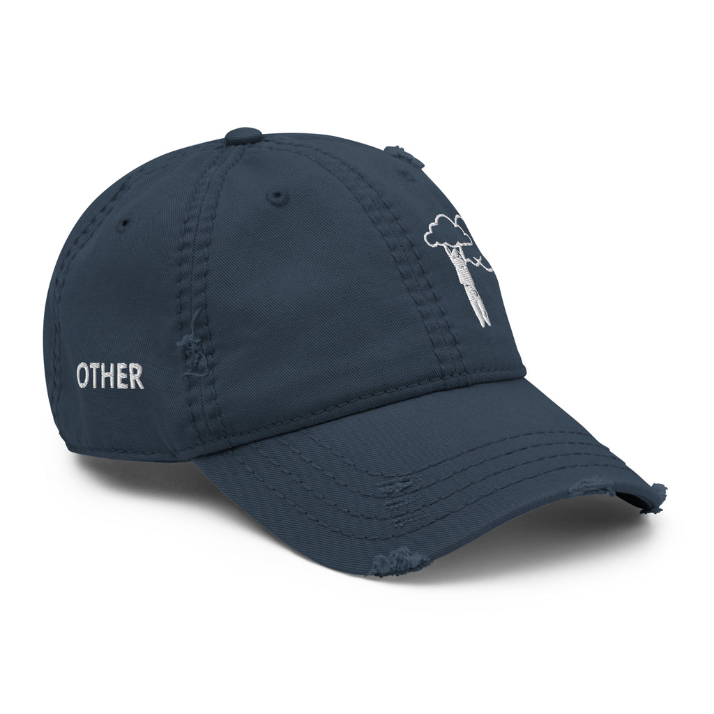 Cloud Hanger Distressed Dad Hat