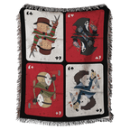 Slasher Horror Combo Bundle - 40oz Tumbler & Woven Blanket Set