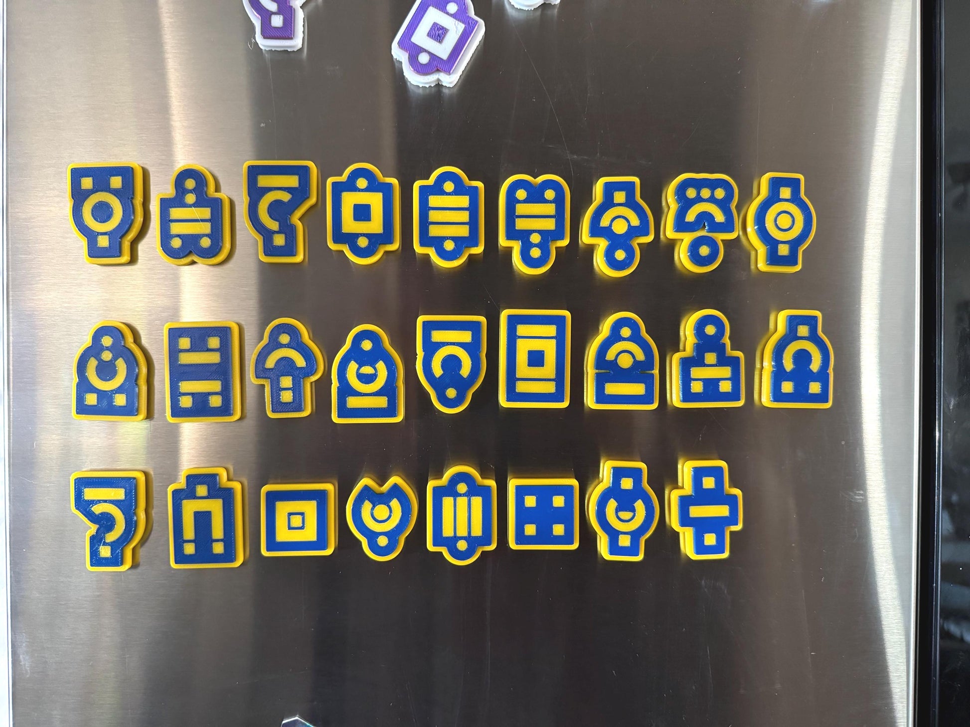 Krakoan Alphabet Refrigerator Magnets