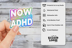 Now That's What I Call ADHD Vinyl Sticker