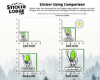 I'm Not In A Pickle, I Am The Pickle Vinyl Sticker