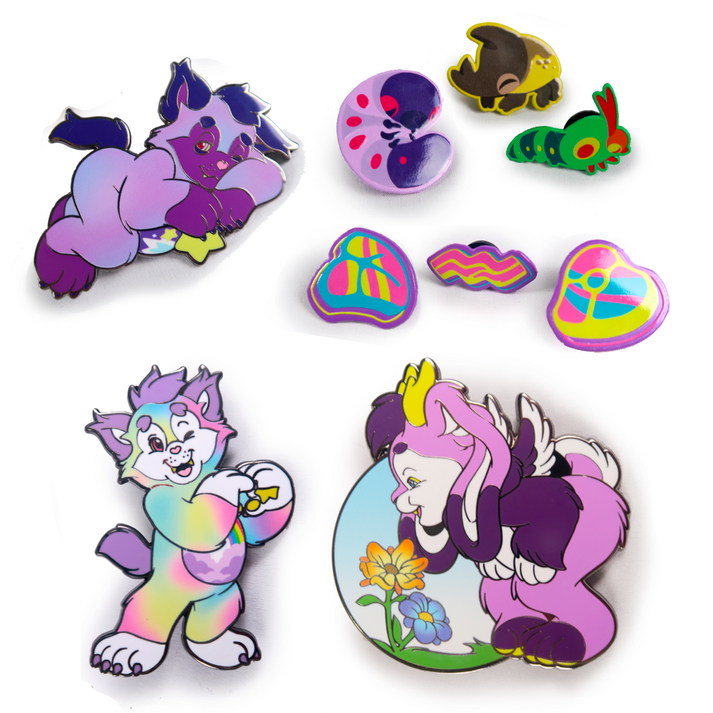 Large Enamel Pins