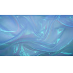 Pastel Iridescent Organza Fabric | Blue Moon Fabrics