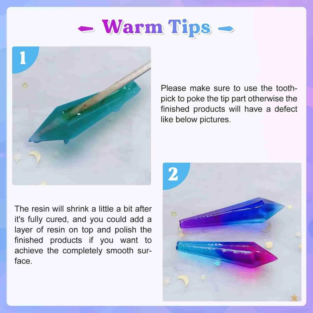 Let's Resin Silicone Mold - Pendulum Crystal