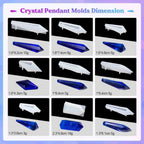 Let's Resin Silicone Mold - Pendulum Crystal