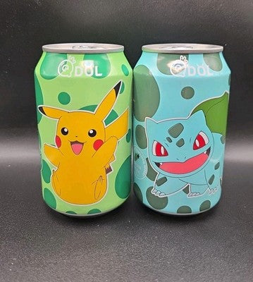 QDol Pokémon Grape Sparkling Water (330ml)(China)