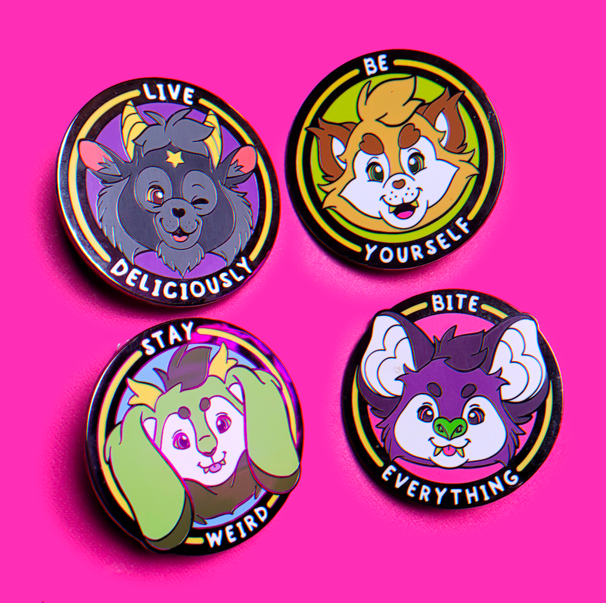 Snughoul Motivational Pins