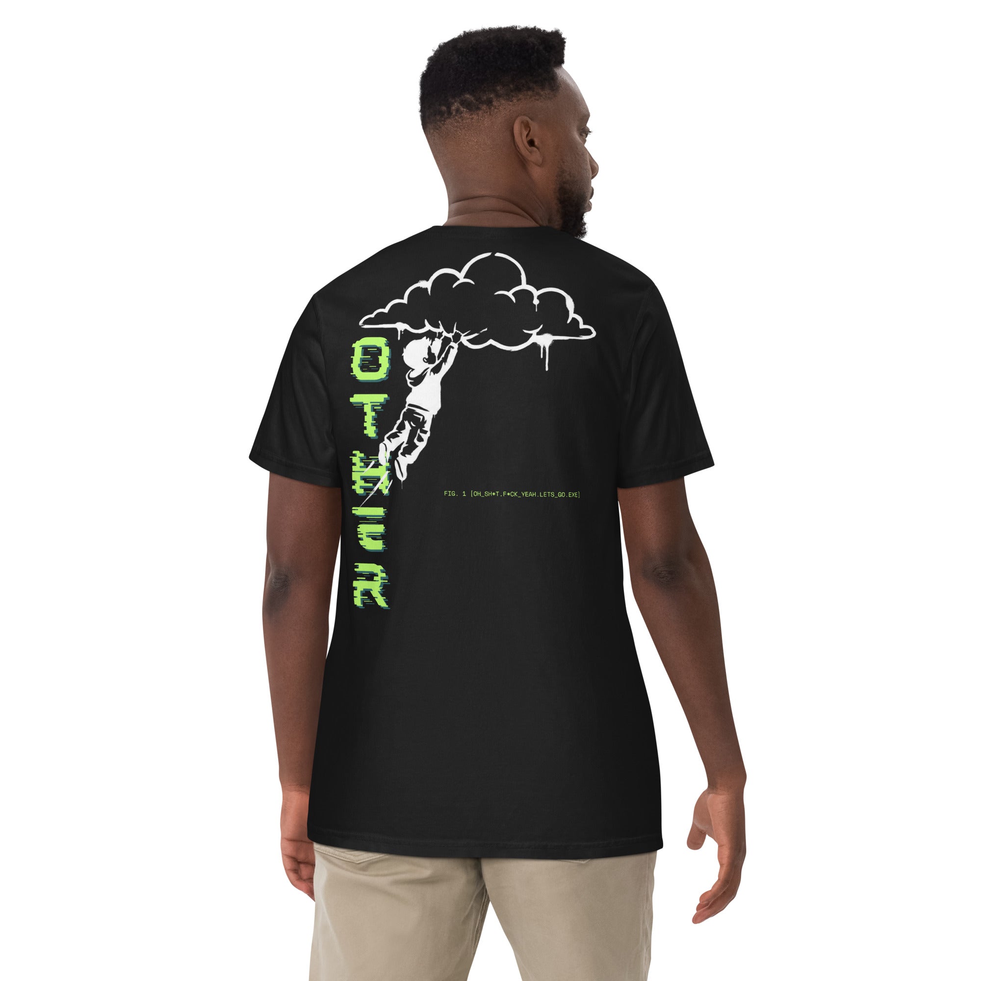 Cloud Hanger Streetwear Graphic Tee - Heavyweight Garment Dye