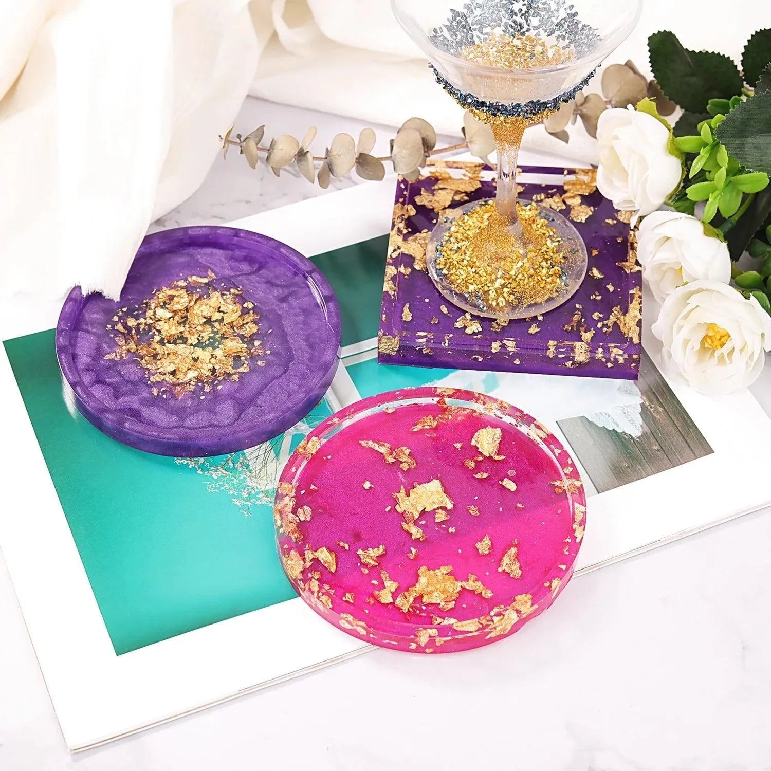 Let's Resin UV Resin Kit - Coasters