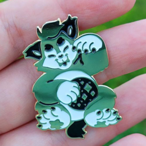 Welcoming Wolf Pin